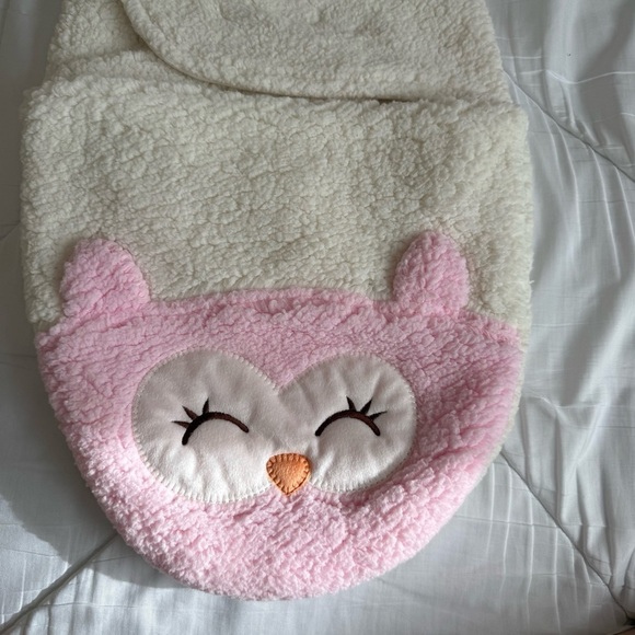 NWOT Chickpea Sherpa Infant Swaddle size 3-6 months - Picture 3 of 7